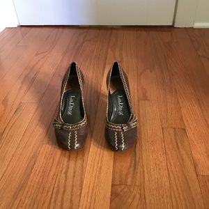La Diva Leather Shoes Sz 6
